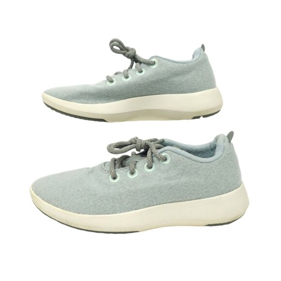 Allbirds Wool Runner Mizzles Sneakers Womens 9 Walking Shoe Lichen Green Merino - Picture 1 of 13